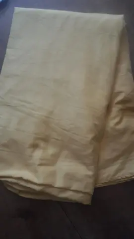 Drap housse jaune pour lit 160