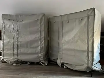Deux Armoires/penderies gifi en tissu