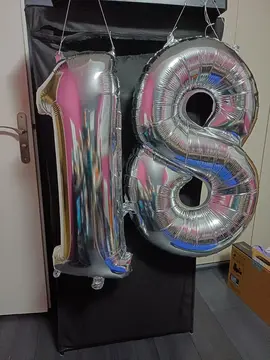 Ballons anniversaire 18 ans