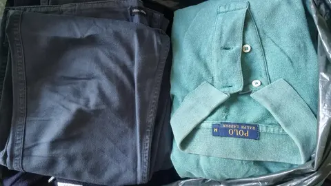 3 sacs de vêtements homme taille S
