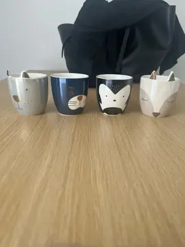 4 tasses à expresso