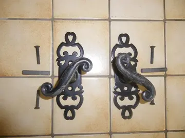 2 poignées de fenêtres