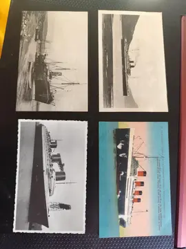 cartes postales navires..