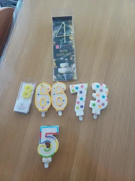 bougies anniversaire