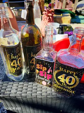 bouteilles 40 ans