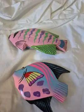 2 pinces cheveux poissons