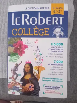 dictionnaire le Robert collège