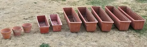 Balconnières - Jardinières plastique et Pots