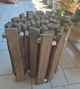 Mini-barrière pour terrasse