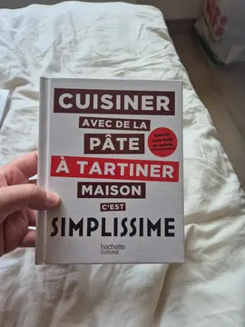livre Cuisiner avec de la pâte à tartiner maison
