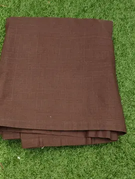 Rideau uni marron 240cm x 140cm