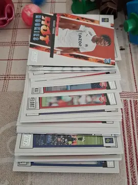 lot de cartes de foot