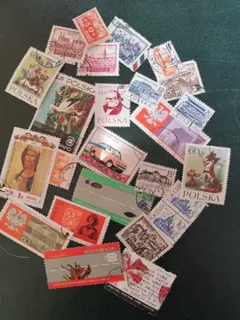lot unique timbres Pologne