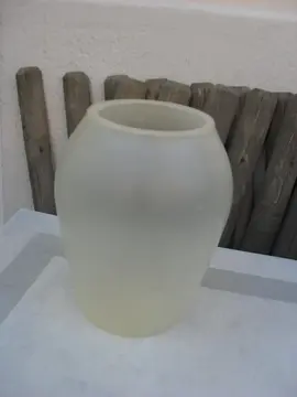 Grand vase transparent