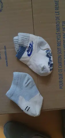 2 paires chaussettes bébé