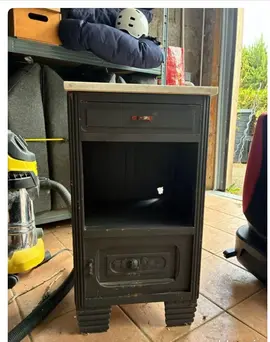 Chevet vintage avec marbre