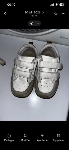 chaussures fille garçon taille 21