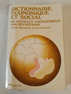 Dictionnaire économique et social