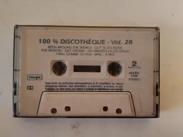 Cassette audio 100 % discothèque