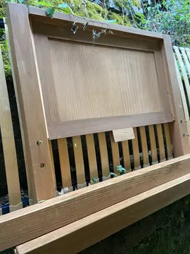 lit en bois 1 place
