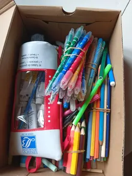 crayons feutres peinture