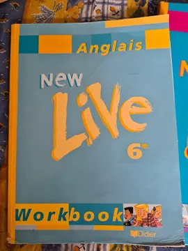 Deux livres/cahier anglais 6e