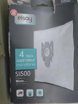 1 Sac aspirateur microfibre pour aspi 1000