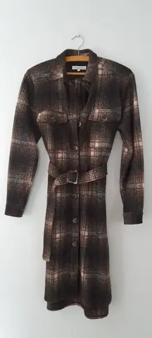 Robe d'hiver à ceinture taille 34