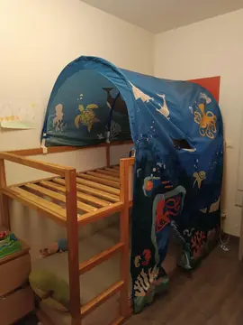 lit ikea "KURA" 90*200