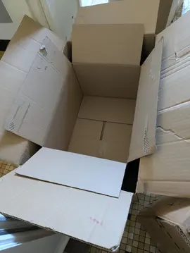 Lot cartons déménagement