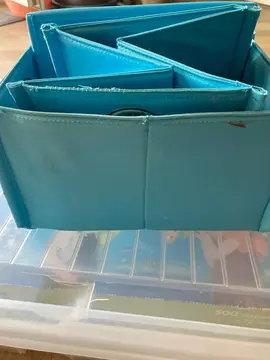 boîte de rangement en tissu