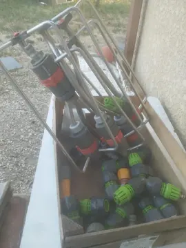 divers embouts d'arrosage et arrosage automatique
