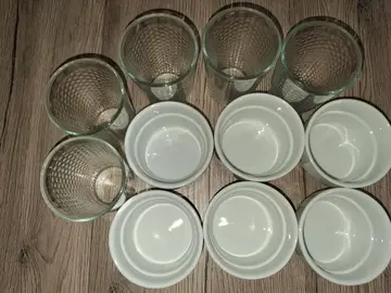 petits pots et verres