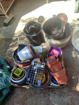 énorme lot de pots