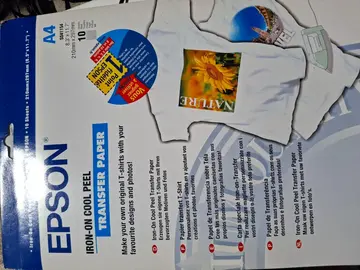 papier transfert pour personnaliser tshirt