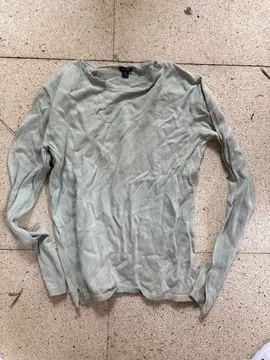 pull kiabi 10 ans en coton couleur vert pale