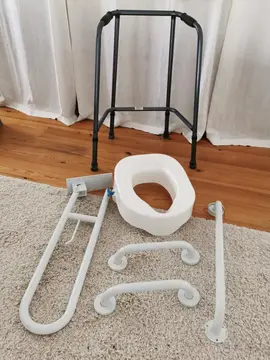 Agencement toilettes pour mobilité reduite