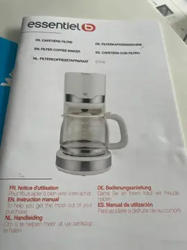 Cafetière Electrique Essentiel Boulanger