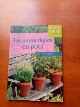 Livre "Les aromatiques en pots"