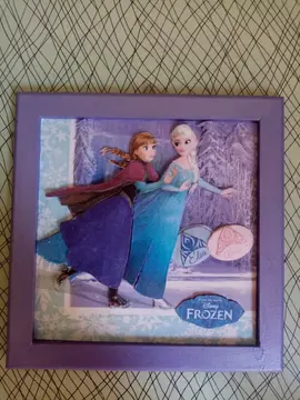 Cadre "La Reine des Neiges"