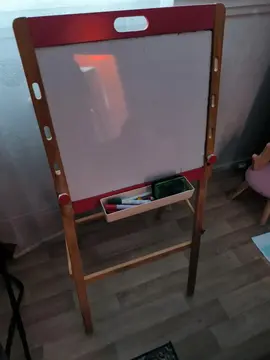 tableau blanc enfant réversible