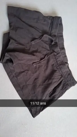 short 11/12 ans fille