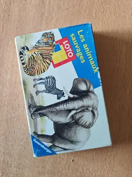 jeu de loto des animaux du monde