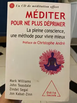 livre méditer pour le plus déprimer et CD
