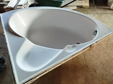 Baignoire d'angle