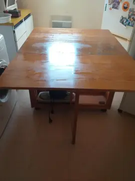 table en bois a rallonge
