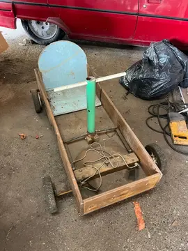 chariot/kart/caisse à savon