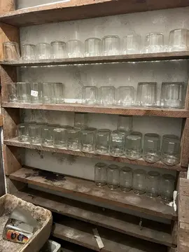 pots à confiture sans couvercle