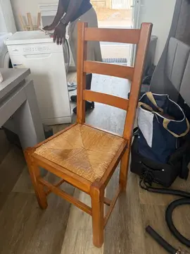 chaise en bois