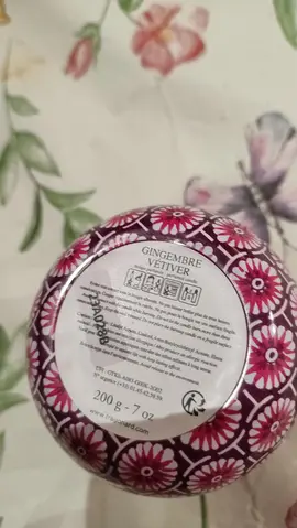 bougie déjà entamée